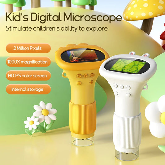 Microscope 1000x Magnifier Microscope 200 Megapixels With LED Photo Video Function
